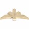 Ekena Millwork Alberta Rough Sawn Timber Gable Bracket, Douglas Fir, 48"W x 24"H x 4"D x 6"F, 12/12 Pitch GBW048X24X0406ALB00RDF - alternate 3